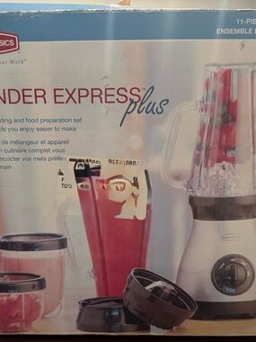 Asics Pink and White Personal Blender with Removable Cups